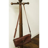 【軒先渡し】ヤマソロ トレー付ポールハンガー ダークブラウン 幅395×奥行395×高さ1780mm 1台（直送品）