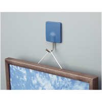 コクヨ（KOKUYO） 粘着フック 青 目安保持荷重約2kg 2個入 フク-12B 1セット（40個:2個入×20パック）（直送品）