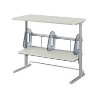 コクヨ（KOKUYO） デスクシェルフ<RESPACE-C> 可動式仕切板3枚付き・棚2段ライトグレー EAS-DSC6002NM 1台（直送品）