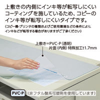 コクヨ デスクマット軟質S(非転写) 透明 下敷きなし マ-MX507 1枚