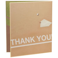 デザインフィル カラー色紙 二つ折り 野球場柄 33166006 1枚