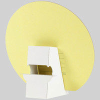 カラー色紙 丸形 サッカーボール柄 33196006 1セット（2枚） デザインフィル（直送品）