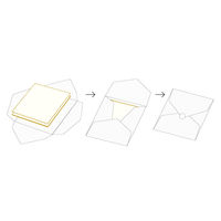 デザインフィル カラー色紙包み 白 34282011 1セット(5枚)