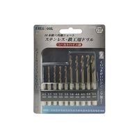 アークランズ 六角軸ショートドリル ドリルセット 1本×10本入 GTSD-10 1セット 64-3671-03（直送品）