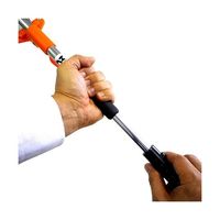 アークランズ ミニ ガーデンレーキ(伸縮式) 714150 1本 62-9950-55（直送品）