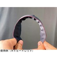 船橋 カタコランWガードエプロン ネイビー×レッド M AF-830 NVxRD 1枚 67-4716-02（直送品）