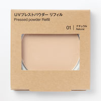 無印良品 UVプレストパウダーリフィル SPF50+ PA++++ 9.2g ナチュラル 良品計画