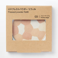 無印良品 UVプレストパウダーリフィル SPF33 PA+++ 9.1g ハニーベージュ 良品計画
