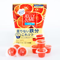 JELLY&ME 鉄分ブラッドオレンジゼリー（7個入）1セット（1袋×6） 北辰フーズ ゼリー 個包装
