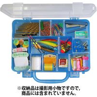 JEJアステージ ツインセパレートケースTS-300 クリアブルー 1個