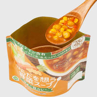 【非常食】アルファー食品 からだを想う野菜スープ ひよこ豆カレー 151562341 5年保存 1セット（10個：1個×10）