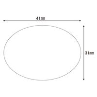 シモジマ シール ベストウィッシュ 金 M 4901755822380 1セット(1束(104片)×10)（直送品）