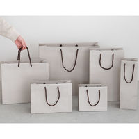 ヘッズ 無地サンドベージュラージペーパーバッグー2 100枚（10枚×10セット）