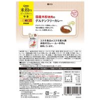 コスモ食品 直火焼 米粉のビーフカレー 中辛 1人前・160g 1セット（1個×3）レトルト