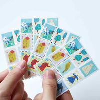 キングジム KITTA 切手風シール キッタスペシャル(コレクション) KITP005 1冊