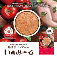 いぬみーる 無添加ピュア トマト with 鶏むね 国産 40g 14袋 ドッグフード 犬用