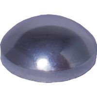 ダンドリビス ビスキャップ 太鼓鋲風ネジキャップ ニッケルメッキ 丸 10入 ブリスター C-TCNMXX-10 1パック(10組)（直送品）