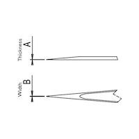 Dumont 超精密ピンセット02ーN0CーPO 02-N0C-PO 1本 568-7116（直送品）