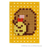 イワコーグローバル 消しゴムのブロックでつくるドットアートキット すみっコぐらし とんかつ IWER-GLB803_000 1セット(4袋)（直送品）