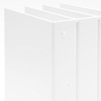 無印良品 スチロール仕切りスタンド ホワイトグレー 3仕切 小 約210×135×160mm 1セット（1個×2） 良品計画