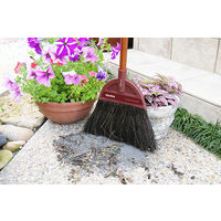 アズマ工業 名匠150 黒シダほうき 長柄 1本