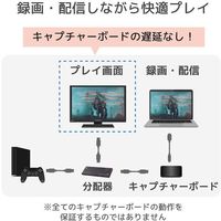 ラトックシステム 4K60Hz/ダウンスケール対応 外部音声出力付 HDMI分配器(1入力4出力) RS-HDSP4PA-4K 1個（直送品）