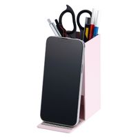 ナカバヤシ w/U ペンスタンド スタンド機能付き シェルピンク WU-PS01P 1個