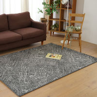 【軒先渡し】スミノエ コンシェルジュ オーダーラグ サザレ 650×4800mm グレー AS-SZR812-GY65480 1枚（直送品）