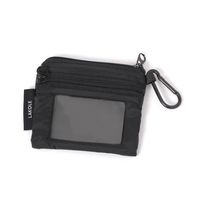 ミニコインカードポーチ ブラック LAKOLE/ラコレ