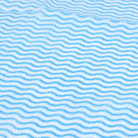 抗菌 カウンタークロス ハーフ ブルー 約30×30cm 1セット（1パック（100枚入）×5）