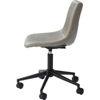 東谷 ROOM ESSENCE デスクチェア グレー PC-77GY 1台（直送品）