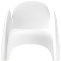 東谷 ROOM ESSENCE ラウンジチェア ホワイト PC-864WH 1台（直送品）