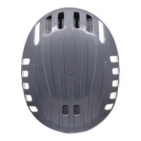 セーフラン安全用品 AIR COLTAN/インナーバンプキャップ(PEシェル)ツバ5cm D0083 1個（直送品）