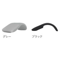 マイクロソフト Bluetoothマウス 無線 ワイヤレス Surface Arc 軽量 薄型 持ち運び ブラック 1個（直送品）