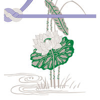 ササガワ OA対応のし紙(熨斗紙) A4判 蓮 京 2-226 1冊(100枚)