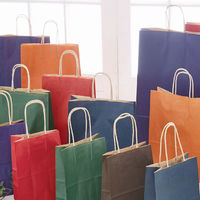 シモジマ 25チャームバッグ 21-12 未晒 オレンジC 003266305 1袋(50枚)