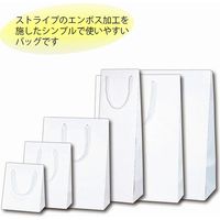 シモジマ Kバッグ Tー6 白エンボス 006145202 1袋(10枚)