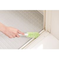 山崎産業 バスボンくん おててスッキリブラシ抗菌短柄 グリーン 1本