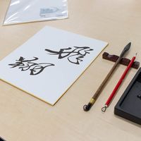 あかしや 色紙 画仙 2枚入 AO-25S-G 1冊