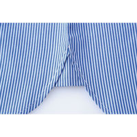 ボンマックス ユニセックスレギュラーカラーシャツ ネイビーストライプ S BKB4505 1枚（直送品）