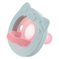 リッチェル 吸せつラボ おしゃぶり ネコ 新生児用 ケース付 4945680204064 1個（直送品）