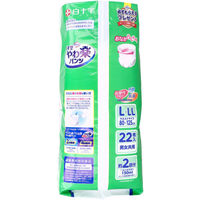 白十字 サルバ やわ楽パンツ L-LLサイズ 22枚入 4987603358430 1個(22枚入)（直送品）