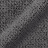 無印良品 再生ポリエステル 鹿の子編み あたたかファイバー まくらカバー 43×63cm用 ダークグレー 良品計画