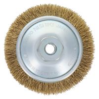 三共コーポレーション ベベルブラシ 真鍮線 85mm KBB-85B 1個（直送品）