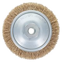 三共コーポレーション ベベルブラシ 鋼線メッキ 85mm KBB-85K 1個（直送品）