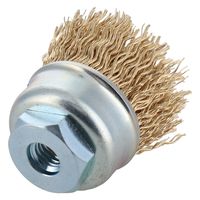 三共コーポレーション カップブラシ 鋼線メッキ 50mm KCB-50K 1個（直送品）