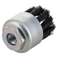 三共コーポレーション カップブラシ 鋼線ヒネリ 35mm KCB-35H 1個（直送品）