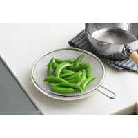 ヨシカワ 生活のかたち ステンレス平ざる22cm SJ3600 1個