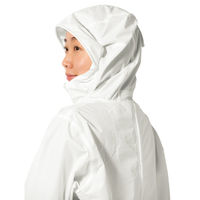 Makku(マック) パノラマバッグインレインスーツ AS-5140 ホワイト4L 1着（直送品）