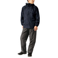 Makku(マック) デイリーレインスーツ AS-5120 ネイビー5L 1着（直送品）